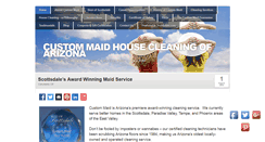 Desktop Screenshot of custommaidaz.com